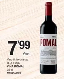 Viña Pomal - Vino Tinto Crianza D.o. Rioja