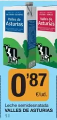 La Asturiana - Leche Semidesnatada
