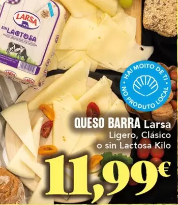 Larsa - Queso Barra