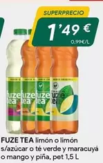 mango - Limón O Limón S/açúcar O Té Verde Y Maracuya O Mango Y Pina