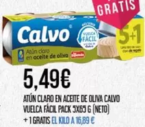 Calvo - Atun Claro En Aceite De Oliva