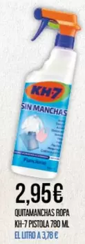 KH7 - Quitamanchas Ropa