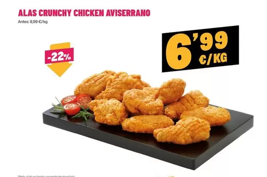 Alas Crunchy Chicken Aviserrano