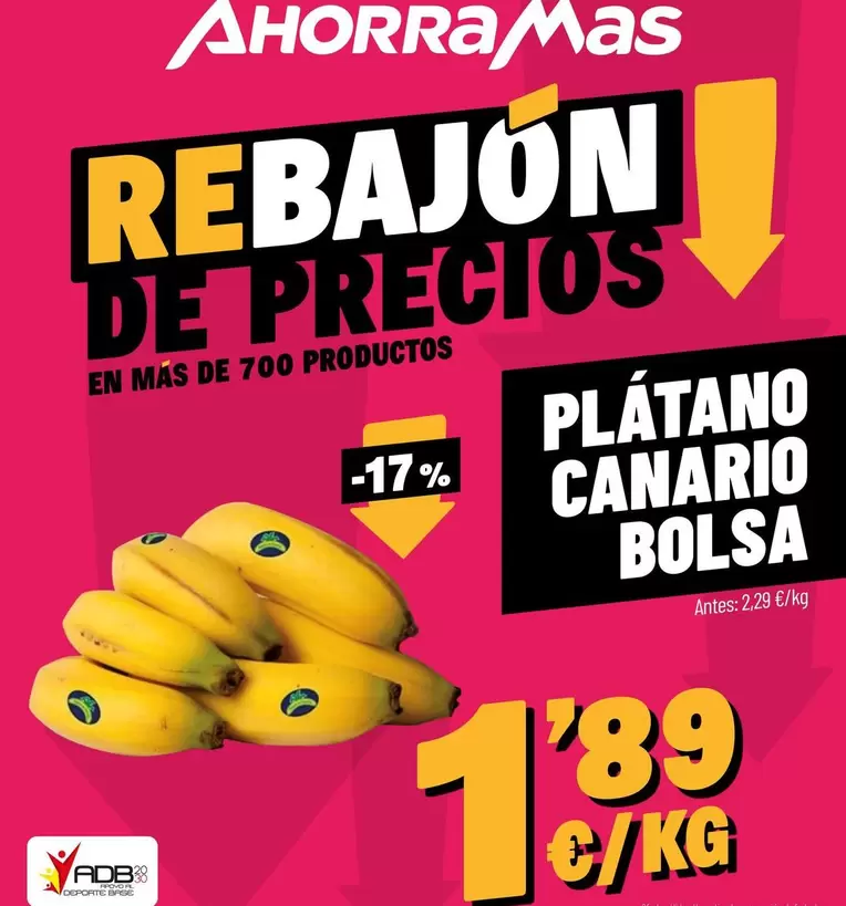 Platano Canario Bolsa