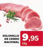 Solomillo De Cerdo Nacional