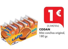 Codan - Mini Conchas Original