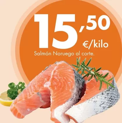 Salmón Noruego Al Corte