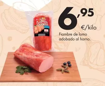 Fiambre De Lomo Adobado Al Horno