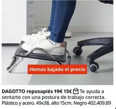 Dagotto Reposapiés