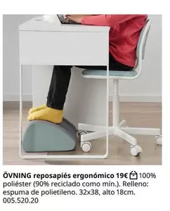 Óvning Reposapiés Ergonomico