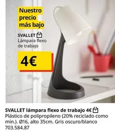 Svallet Lámpara Flexo De Trabajo