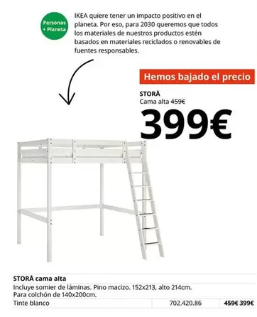Planeta - Cama Alta