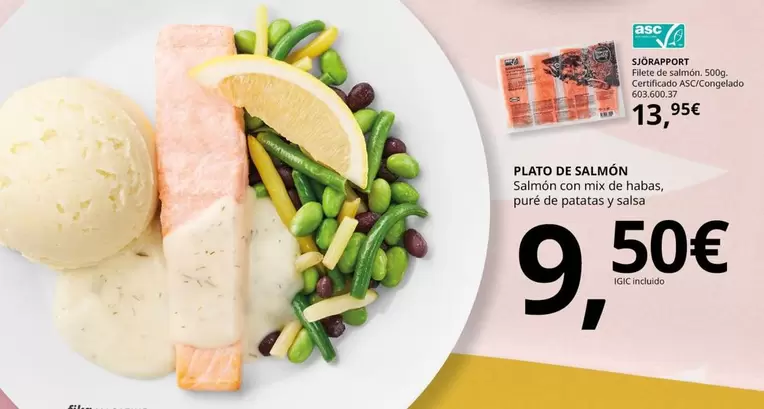 El Corte Inglés - Plato De Salmon