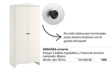 Blanco - Smagora armario