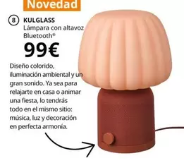 Fiesta - LÁMPARA CON ALTAVOZ BLUETOOTH