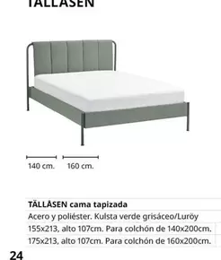 Tallasen Cama Tapizada