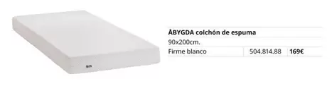 Blanco - Abyda Colchón De Espuma