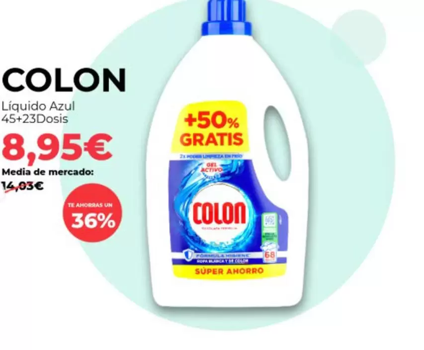 Colon - Liquido Azul 