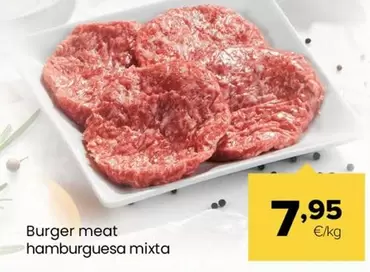 Burger Meat Hamburguesa Mixta 