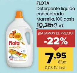 Flota - Detergente Líquido Concentrado Marsella