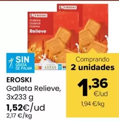Eroski - Galleta Relieve