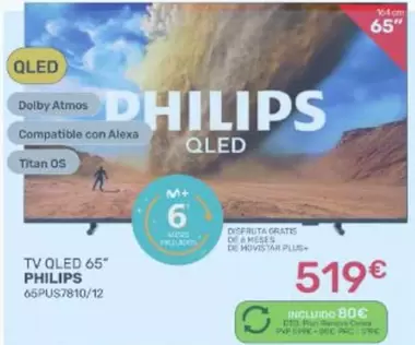 Philips - Tv QLED 65"