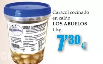 Los Abuelos - Caracol Cocinado En Caldo