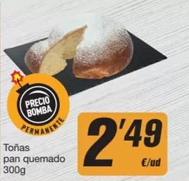 Toñas Pan Quemado