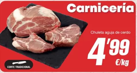 Chuleta Aguja De Cerdo