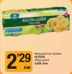 Alteza - Melocoton En Almibar