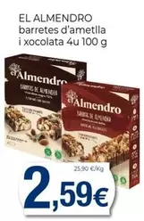 El Almendro - Barretes D'Ametlla I Xocolata