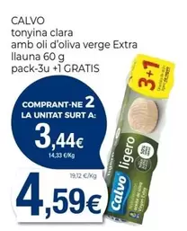 Calvo - Tonyina Clara Amb Oli D'Oliva Verge Extra Llauna