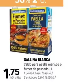 Gallina Blanca - Caldo Para Paella Marisco O Fumet De Pescado
