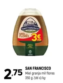 San Francisco - Miel Granja Mil Flores