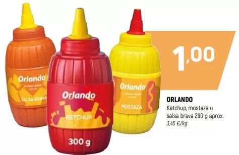 Orlando - Ketchup Mostaza O Salsa Brava