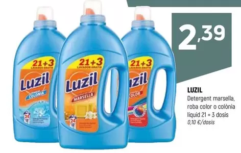 Luzil - Detergent Marsella, Robe Color O Colônia Liquid