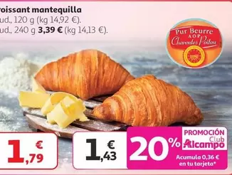 alcampo - Roissant Mantequilla