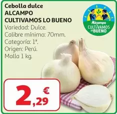 alcampo - Cebolla Dulce