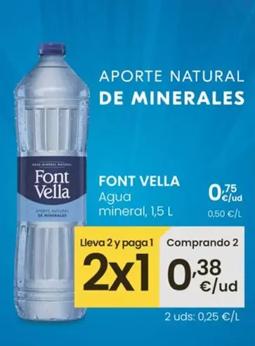 Font Vella - Agua Mineral