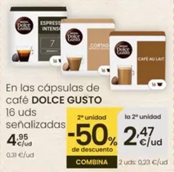 Dolce Gusto - Cápsulas De Café