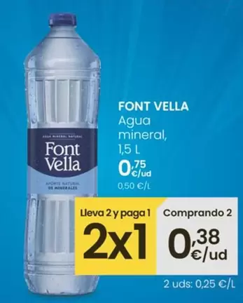 Font Vella - Agua Mineral