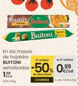 Buitoni - En Las Masas De Hojaldre