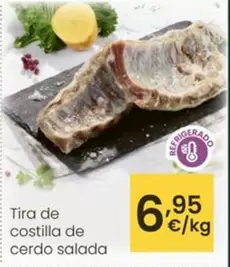 Tira De Costilla De Cerdo Salada