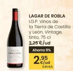 Lagar De La Robla - I.G.P. Vinos De La Tierra De Castilla Y León, Vintage, Tinto