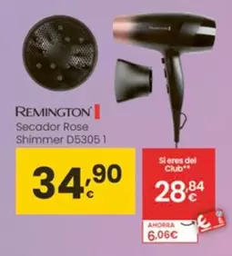 Remington - Secador Rose Shimmer D5305