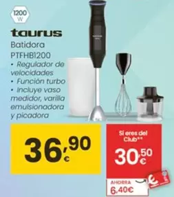 Taurus - Batidora PTFHB1200