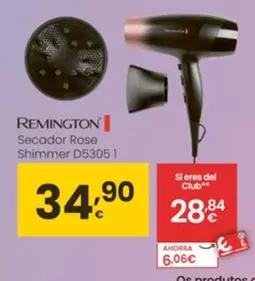 Remington - Secador Rose Shimmer D5305 1