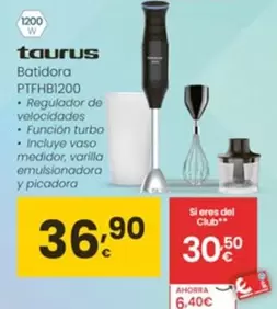 Taurus - Batidora PTFHB1200 