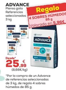 Advance - Pienso Gato Referencias Seleccionadas