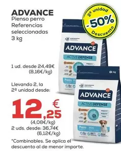 Advance - Pienso Perro Referencias Seleccionadas